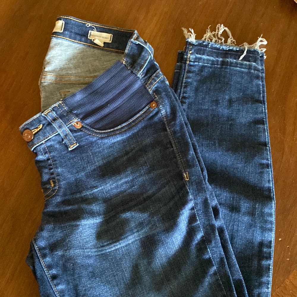 Madewell maternity skinny jeans size 27